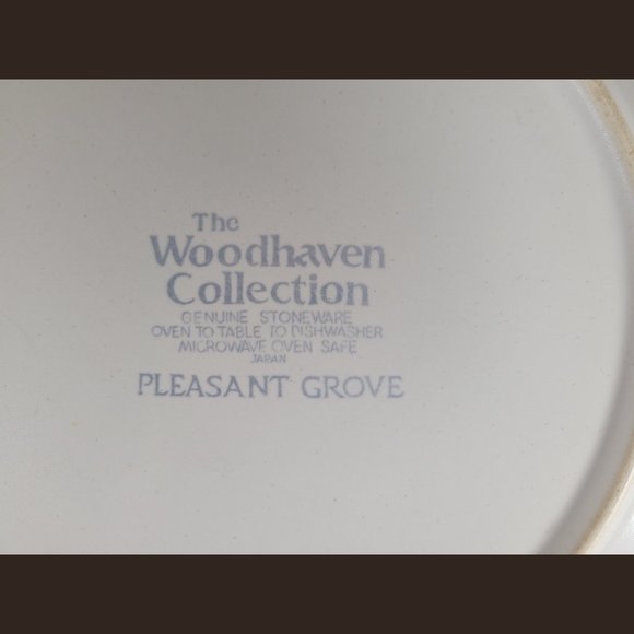 Woodhaven Collection Pleasant Grove – Vintage Dinner Plate - Picture 5 of 5